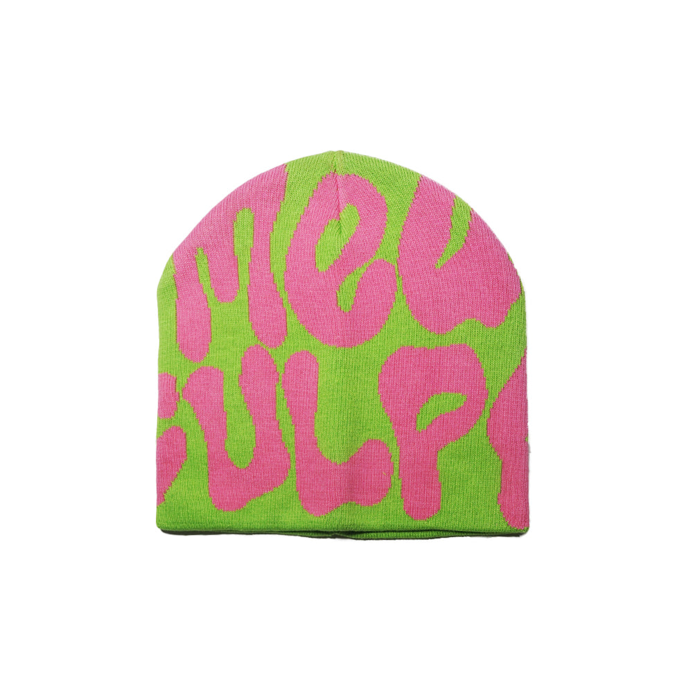 MEA CULPA RHINESTONE FUN DAY BEANIE BRAND NEW PINK Y2K MEA Culpa Beanies Hat with Rhinestone | eBay main image 4