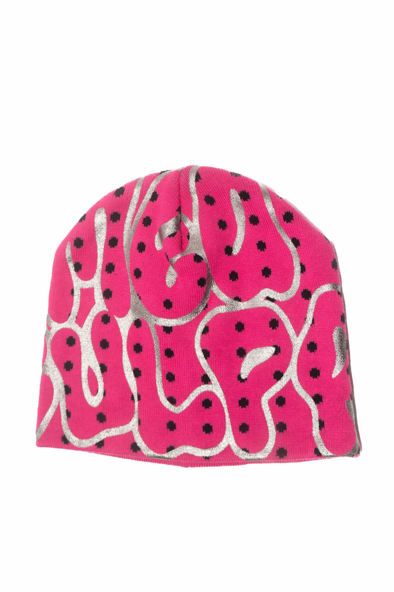 Fun day beanie polka
