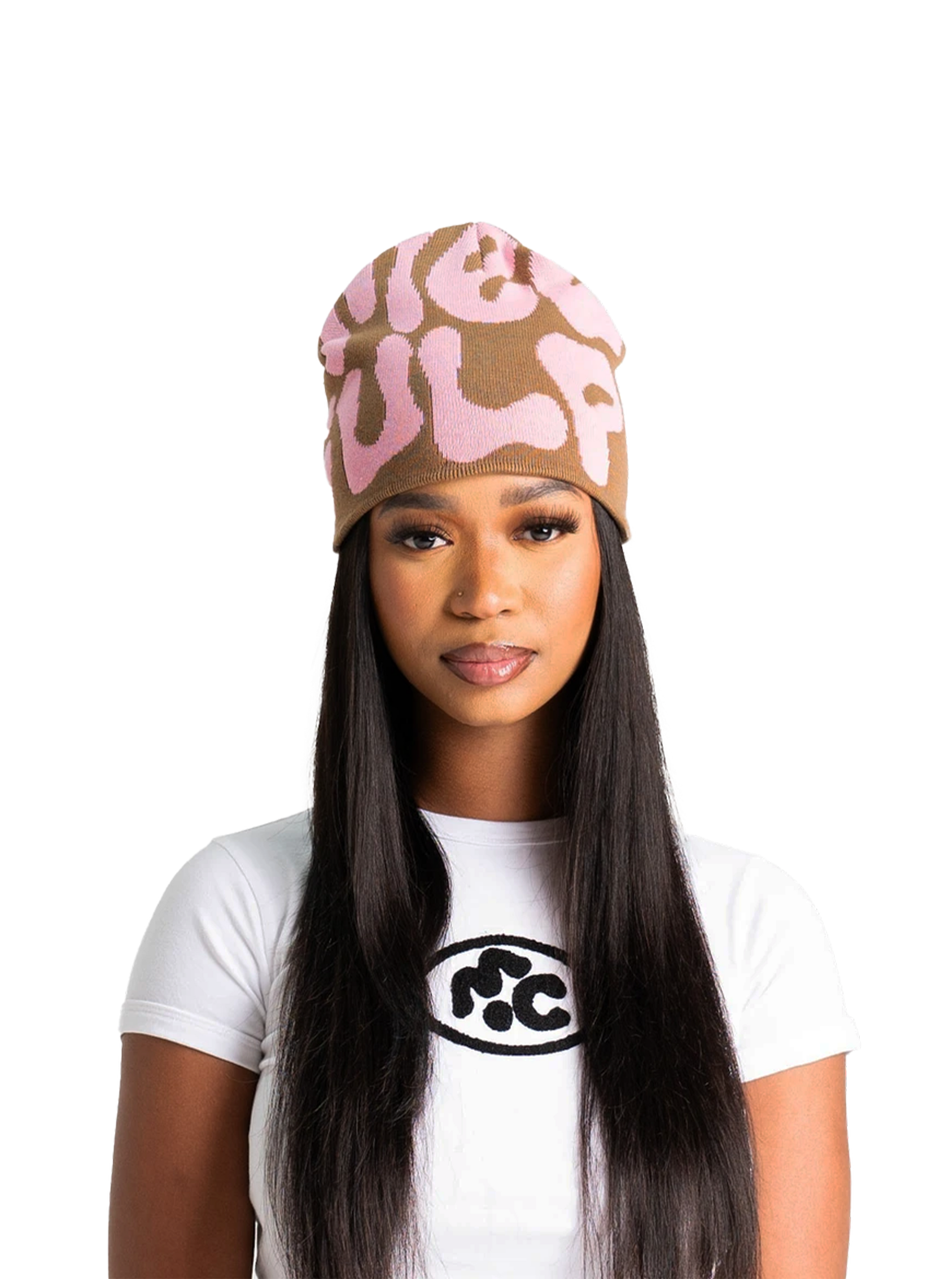 初期LGB ワッフル ビーニー CAP カモフラージュ 迷彩 ルグランブルー MUSINSA公式 | 9999ARCHIVE Wavy Logo Camo Beanie